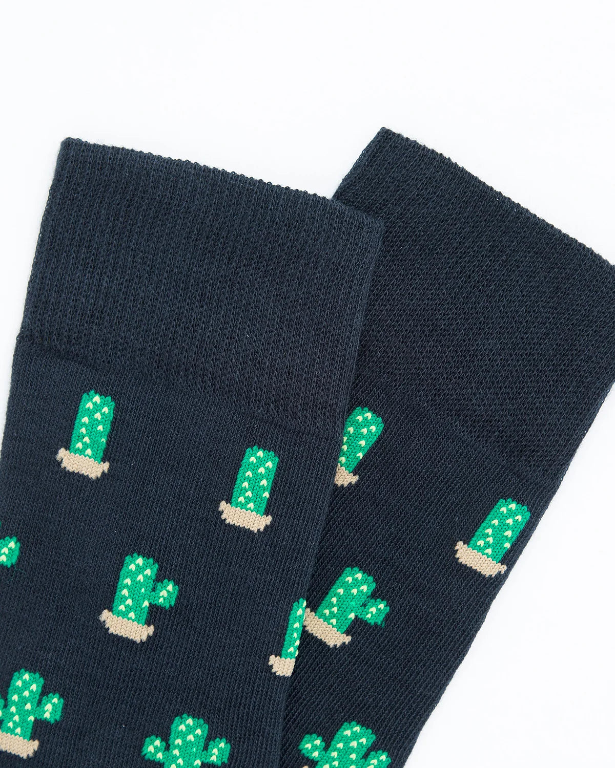 Medias Algodón Estampado Cactus